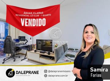 Apartamento de 1 quarto, Águas Claras · Rua 33 Sul - LÊ CLUB - 01 Quarto - Lazer Completo - Andar Alto