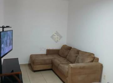 Apartamento · 46m² · 2 Quartos · 1 Vaga · Apartamento térreo para alugar com 46,87m² de área útil, 02 quartos e quintal no Condomínio Reserva 
