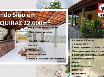 Rural de 4 quartos, Aquiraz · Lindo Sitio em AQUIRAZ 22.600m²