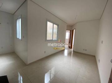 00bc6f8e5d09c30127defd8a8826d2e8a1b17874 · Cobertura à venda, 85 m² por R$ 395.000,00 - Vila Linda - Santo André/SP