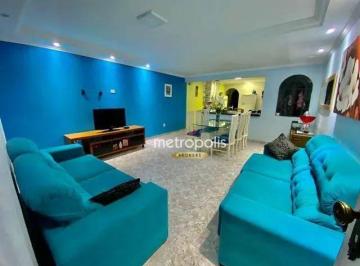 Sala 2 ambientes · Sobrado à venda, 220 m² por R$ 744.000,00 - Jardim do Estádio - Santo André/SP