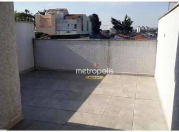 Quintal · Cobertura à venda, 98 m² por R$ 345.000,00 - Vila Junqueira - Santo André/SP