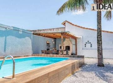 7f69168494e83d0f2c6ea721a027fc3a65c39ea0 · Casa com 3 dormitórios à venda, 129 m² por R$ 750.000 - Bopiranga - Itanhaém/SP