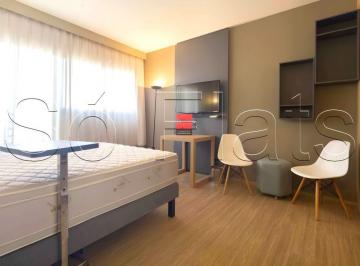 Apartamento · 35m² · 1 Quarto · 1 Vaga · Flat mobiliado disponível para venda com 35m², 01 dormitório e 01 vaga