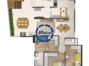 Apartamento · 133m² · 3 Quartos · 3 Vagas · Apartamento à venda, 3 quartos, 3 suítes, 3 vagas, José Menino - Santos/SP