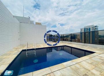 Apartamento · 251m² · 3 Quartos · 5 Vagas · Cobertura Duplex 1 quadra e meia da Praia, com piscina e área de lazer no prédio para conforto de to