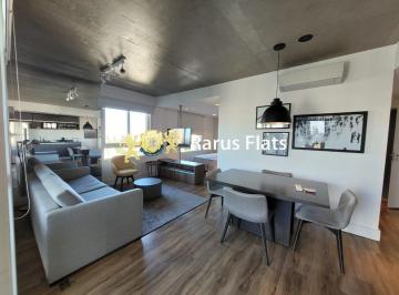 Apartamento · 62m² · 1 Quarto · 1 Vaga · Flat com 1 Quarto para alugar, 62m² - Brooklin