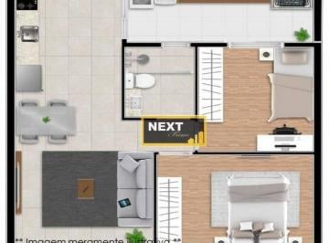 dd55e30787b64f52129cf8d6da296109b3324e8f · Apartamento com 2 dormitórios à venda, 45 m² por R$ 289.000,00 - Cidade Centenário - São Paulo/SP