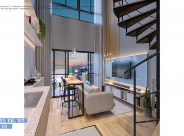 Apartamento de 1 quarto, Curitiba · LOFT DUPLEX COM GARDEN DE 1 QUARTO PERTO DO MADALOSSO