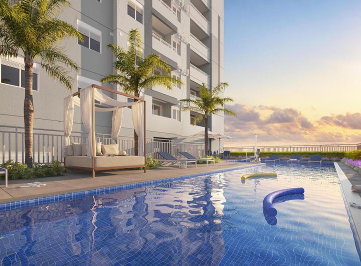 Imóvel novo vertical , São Paulo · Apartamento Barra Funda - Holistic Residence
