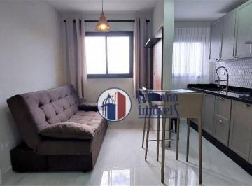 06d19dd1de65c61a610d6b94b8732bc3372bce1a · Apartamento com 1 dormitório para alugar, 26 m² por R$ 2.350,00/mês - Capão Raso - Curitiba/PR