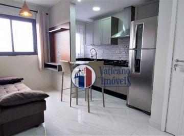 01b22f916d964105a15013dd06dfe9a5c2eef1e0 · Apartamento com 1 dormitório para alugar, 26 m² por R$ 2.350,00/mês - Capão Raso - Curitiba/PR