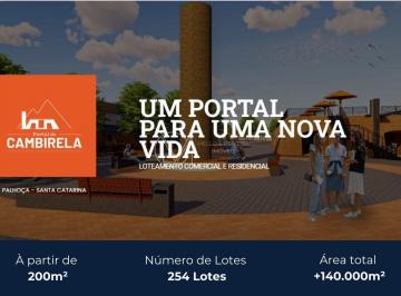 Terreno · 289m² · Lotes | Loteamento Portal do Cambirela - Poucas unidades disponíveis!