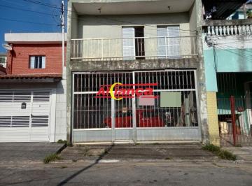 Casa · 230m² · 6 Quartos · 2 Vagas · SOBRADO COM 6 QUARTOS SENDO 1 SUITE  A VENDA, 230 m² Jardim Terezópolis - Guarulhos - SP