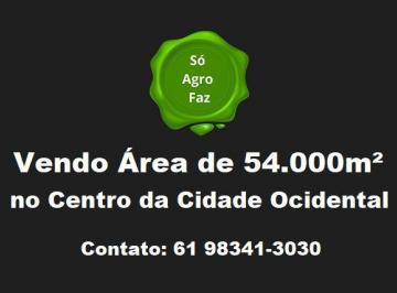 Terreno , Cidade Ocidental · Vendo Área de 54.000 m², no Centro da Cidade Ocidental