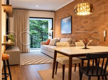 Apartamento · 40m² · 1 Quarto · 1 Vaga · Flat à Venda no Jardim Paulista com 40m², Varanda e 1 Vaga no Saint Peter