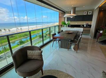 Apartamento · 242m² · 4 Quartos · 4 Vagas · D'AZUR Odebrecht | Frente Mar | Torre PLAGE | 4 suítes com 242 m²