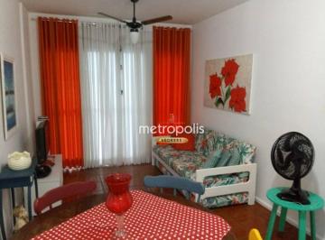 Sala · Apartamento à venda, 56 m² por R$ 341.000,00 - Parque Enseada - Guarujá/SP