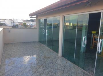 Terraço · Sobradão com 02  casas independentes 06 vagas e cobertura c/ churrasqueira