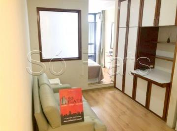 Apartamento · 27m² · 1 Quarto · 1 Vaga · Flat em Cerqueira César, São Paulo/SP de 27m² 1 quartos para locação R$ 2.500,00/mes