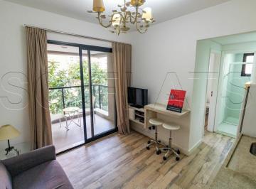 Apartamento · 38m² · 1 Quarto · 1 Vaga · Flat em Jardim Paulista, São Paulo/SP de 38m² 1 quartos para locação R$ 3.500,00/mes