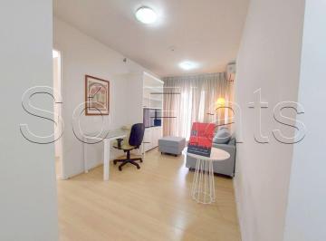 Apartamento · 36m² · 1 Quarto · 1 Vaga · Flat em Itaim Bibi, São Paulo/SP de 36m² 1 quartos para locação R$ 3.000,00/mes