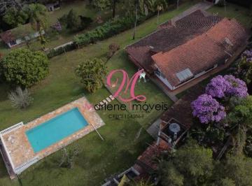 Foto 01 · Chácara de luxo com piscina, salão de festas e área gourmet a venda em Jarinu-SP. 5 quartos, 3 salas