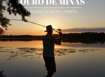 Terreno · 800m² · CHÁCARAS DE 800M2 PRÓXIMAS AO RIO SÃO FRANCISCO - POMPÉU
