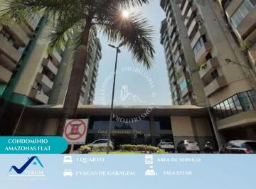 Apartamento · 67m² · 1 Quarto · 1 Vaga · Condomínio Amazonas Flat - Djalma Batista - Flat amplo e espaçoso, no coração da cidade!