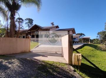 Casa · 305m² · 3 Quartos · 5 Vagas · Excelente residência em Campo Alegre, 4 dormitórios, averbada, terreno com 3.216,00 m², aceita troca