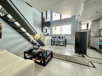 Apartamento · 90m² · 1 Quarto · 2 Vagas · Flat com 1 Quarto para alugar, 90m² -  Itaim Bibi