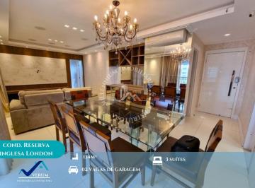 Apartamento · 134m² · 3 Quartos · 2 Vagas · Condomínio Reserva inglesa London 03 Suítes,
Alto Padrão, C/ 134m2.Use FGTS