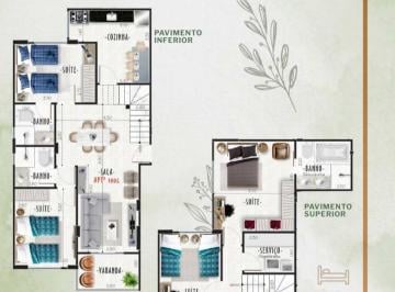 Apartamento · 161m² · 4 Quartos · 3 Vagas · Cobertura duplex com 4 suítes no bairro Jardim Glória por R$1.290.000,00