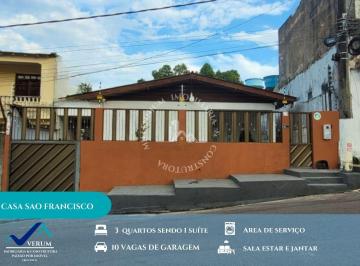 Casa · 293m² · 4 Quartos · 8 Vagas · Casa em via Pública, B. São Francisco, 04 Qts, modulados, climatizada e 08 vgs, Manaus - Am