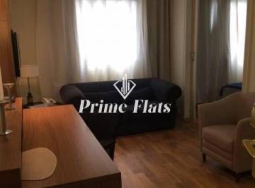Apartamento · 30m² · 1 Quarto · 1 Vaga · Flat disponível para locação no The World Executive Flat na Vila Olímpia, com 30m², 1 dormitório e 1