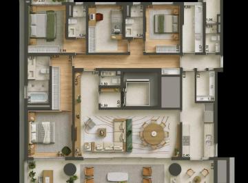 Apartamento de 3 quartos, São Paulo · Ed. ISA Brooklin / Apartamento na planta / Alto padrão / Chaves em 2026