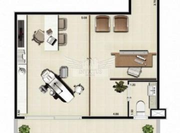 Comercial · 32m² · 1 Vaga · Salas/Conjuntos Comercial Novo à Venda, 32m² - Rudge Ramos, São Bernardo do Campo/SP