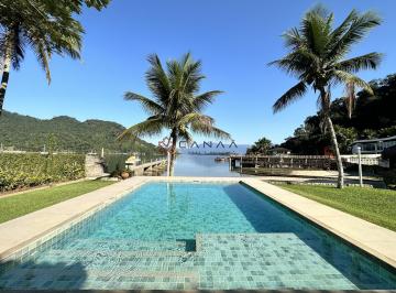 Casa · 400m² · 5 Quartos · 4 Vagas · Linda casa com praia privativa e piscina, amplo terreno, 5 suítes