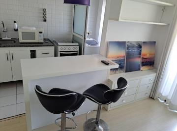 Foto 01 · APTO 37 m2 c/ sala + terraço fechado, coz integrada c/sala, lavabo/wc, dorm c/ AC. Ambientes c/ arma