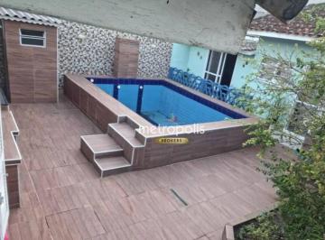 Piscina · Casa com 4 dormitórios à venda, 130 m² por R$ 920.000,00 - Solemar - Praia Grande/SP
