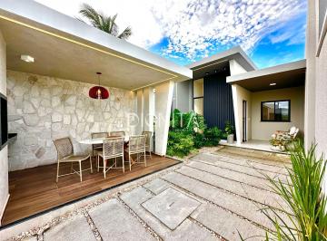 Casa · 90m² · 3 Quartos · 2 Vagas · Casa 3 Dormitórios em Rua Privativa em Eusébio-Encantada