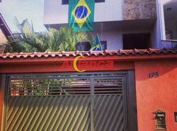 Casa · 181m² · 3 Quartos · 5 Vagas · SOBRADO COM  3 DORMITÓRIOS A VENDA, 181 m² Parque Continental Ii - Guarulhos - SP