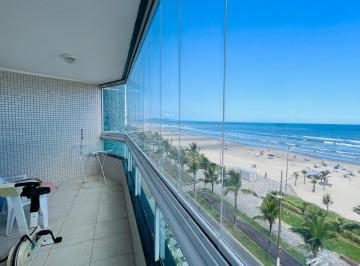 Apartamento de 3 quartos, Praia Grande · APARTAMENTO NO CAIÇARA FRENTE MAR, 02 VAGAS, 02 SACADAS!!! 