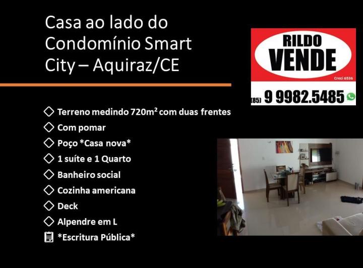 Casa em condomínio fechado com 2 quartos na SmartCity Costa de