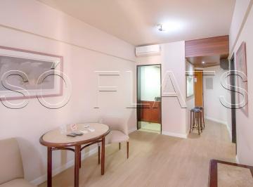 Apartamento · 45m² · 1 Quarto · 1 Vaga · Flat com fácil acesso às principais rodovias ideal para morar ou investir