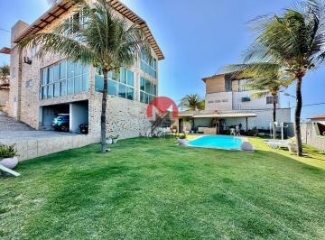 Casa · 250m² · 4 Quartos · 6 Vagas · MANSÃO TRIPLEX na CE 025 próximo ao BEACH PARK com INCRÍVEL VISTA MAR | Porto das Dunas, Aquiraz-