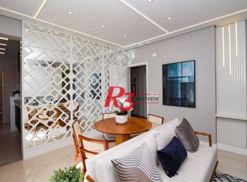 ede24b2d672db3ef517e74297da7c6aafa55fd6a · Apartamento à venda, 79 m² por R$ 1.185.800,00 - José Menino - Santos/SP