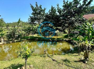 Rural · 1700m² · 3 Quartos · Chácara com 02 Casas, 02 Lagoas, Piscina e Terreno de 1.700m² à venda em Canelinha/SC