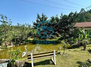 Rural · 1700m² · 3 Quartos · Chácara com 02 Casas, 02 Lagoas, Piscina e Terreno de 1.700m² à venda em Canelinha/SC