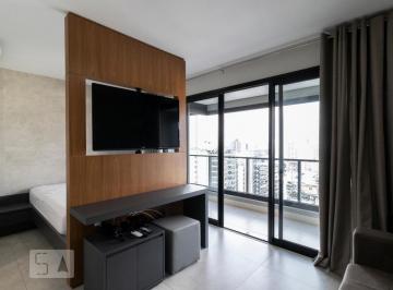 Apartamento · 38m² · 1 Quarto · 1 Vaga · Apartamento para Aluguel - Brooklin, 1 Quarto,  38 m² - São Paulo